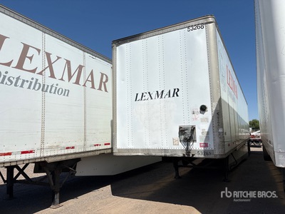 2003 Wabash 53 ft x 102 in T/A Van Trailer