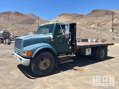1999 International 4700 4x2 Flatbed Dump Truck