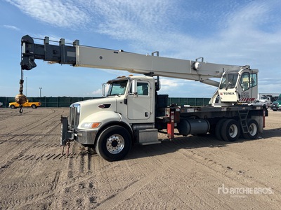 2007 Terex RS70100 70000 lb Straight Boom on 2007 Peterbilt 335 6x4 Camion à Fèche