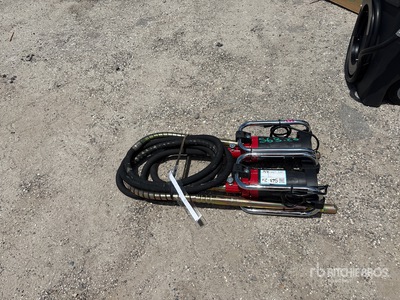 Quantity of (2) Mustang CV3500 Concrete Vibrator (Unused)