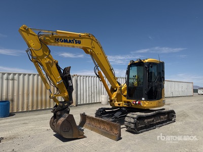 2019 Komatsu PC88MR-10 Tracked Excavator