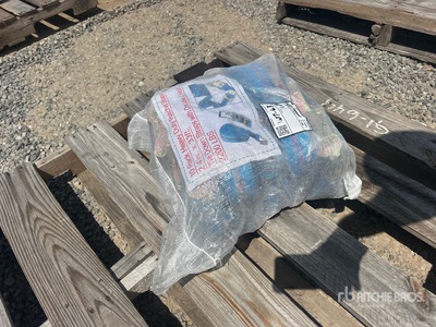 Quantity of (10) 2.4 in x 33 ft Blue Heavy Duty Ratchet Straps (Unused)