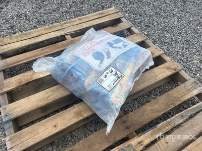 Quantity of (10) 2.4 in x 33 ft Blue Heavy Duty Ratchet Straps (Unused)