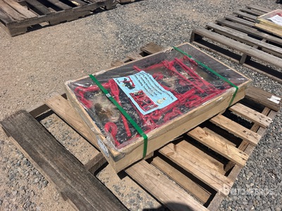 Heavy-Duty Ratchet Load Binders and Chains Set (Unused)