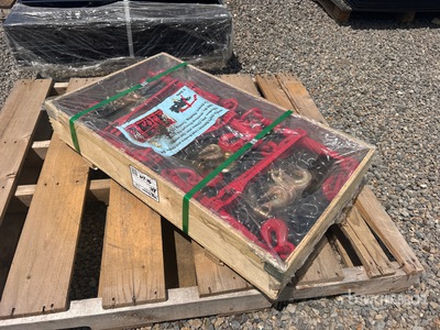 Heavy-Duty Ratchet Load Binders and Chains Set