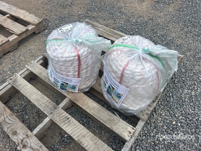 328 ft of 5/8 in Diameter High Strength Polyester Arborist Outdoor Rope Rigging Hoisting Line
