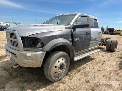 2012 Ram 5500 Laramie 4x4 Crew Cab Cab and Chassis (Inoperable)