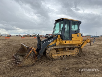 2007 John Deere 605C Pala cargadora de cadenas
