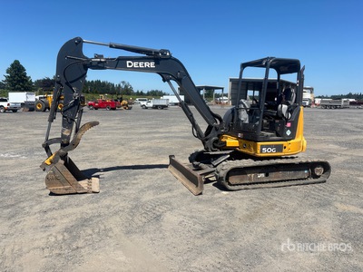 2018 John Deere 50G Mini Excavator
