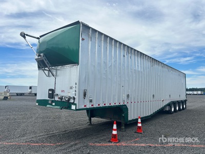 2023 Western 53 ft x 102 in Quad/A Belly Open-Top Chip Trailer