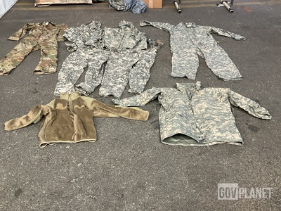 (3) Pairs of Mechanic’s Coveralls, (8) Cold Weather Parkas & Assorted Items