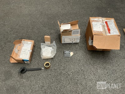 (73) Viewer Mounts, (1) Remote Control Lever & Assorted Items