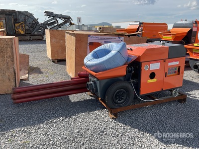 2026 15 MCP Portable Mini Concrete Pump with Piping Grout Pump (Unused)