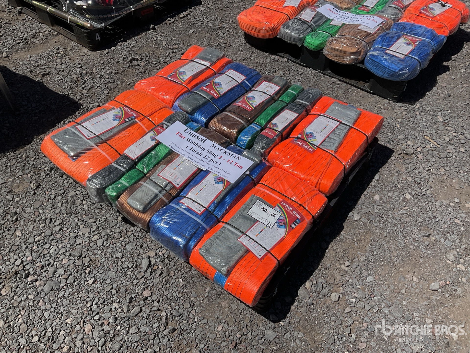 Quantity of (12) 2026 Mackman FS-0212 Lote de Eslingas (Sin Usar) / Sling (Unused)