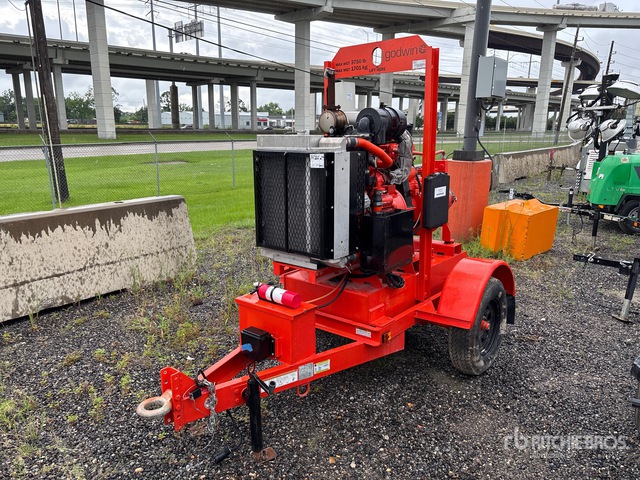2020 Godwin CD150S Trailer-Mounted Water Pump