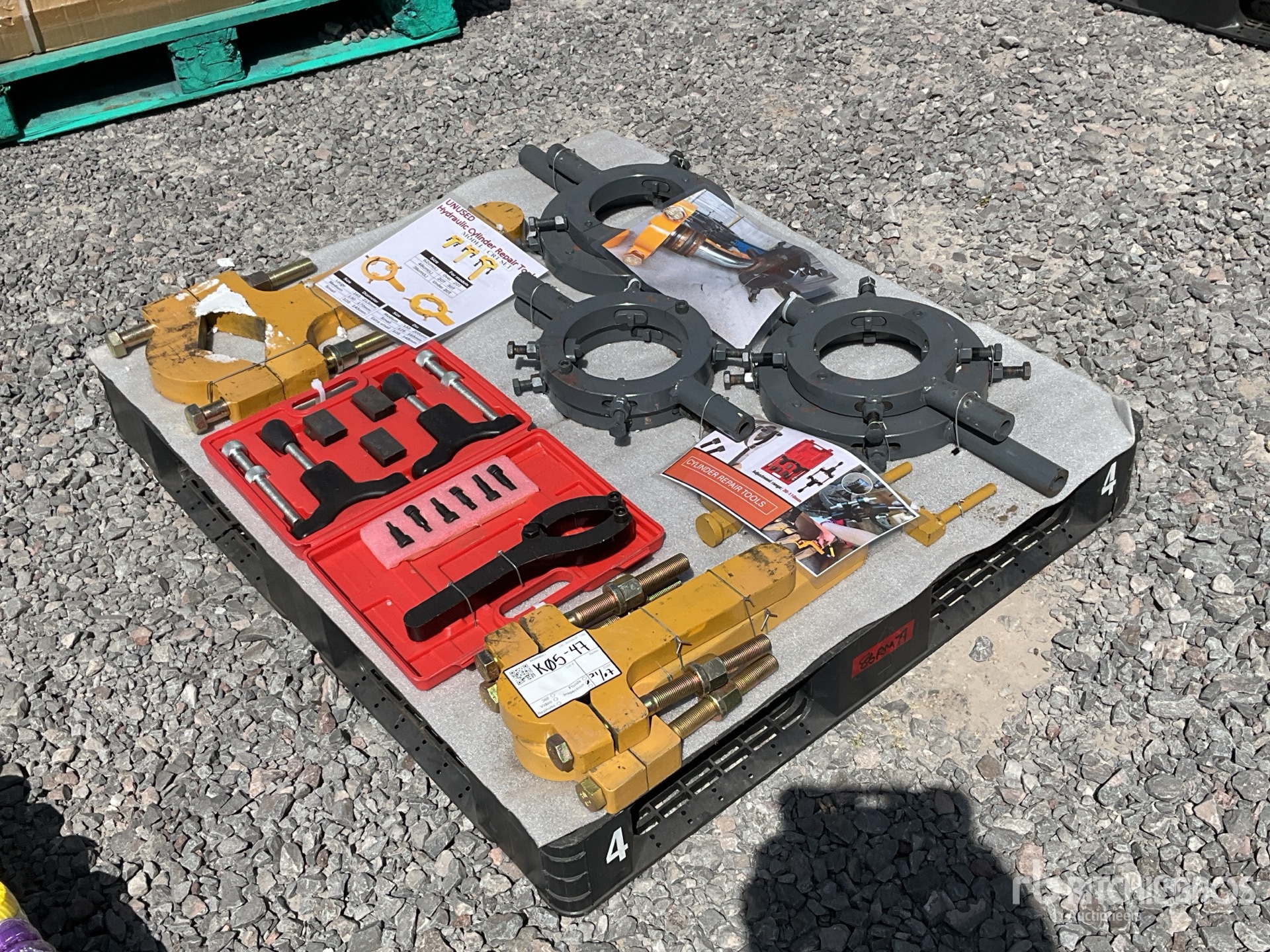 2026 CRT SET Herramientas de Reparacion de Pistones (Sin Usar) /Hydraulic Cylinder & Piston Repair Tools Cylinder (Unused)