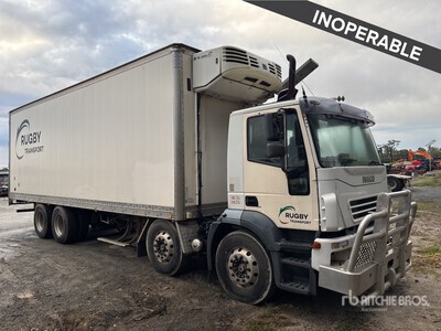 2007 Iveco Stralis 8x4 Refrigerated Truck (Inoperable)