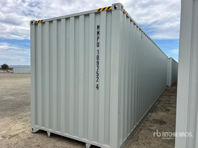 2025 40 ft High Cube Multi-Door Storage Container