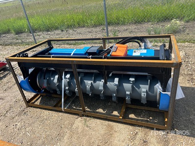 2026 Raytree RMDM72SS 72 in Drum Skid Steer Mulcher (Unused)