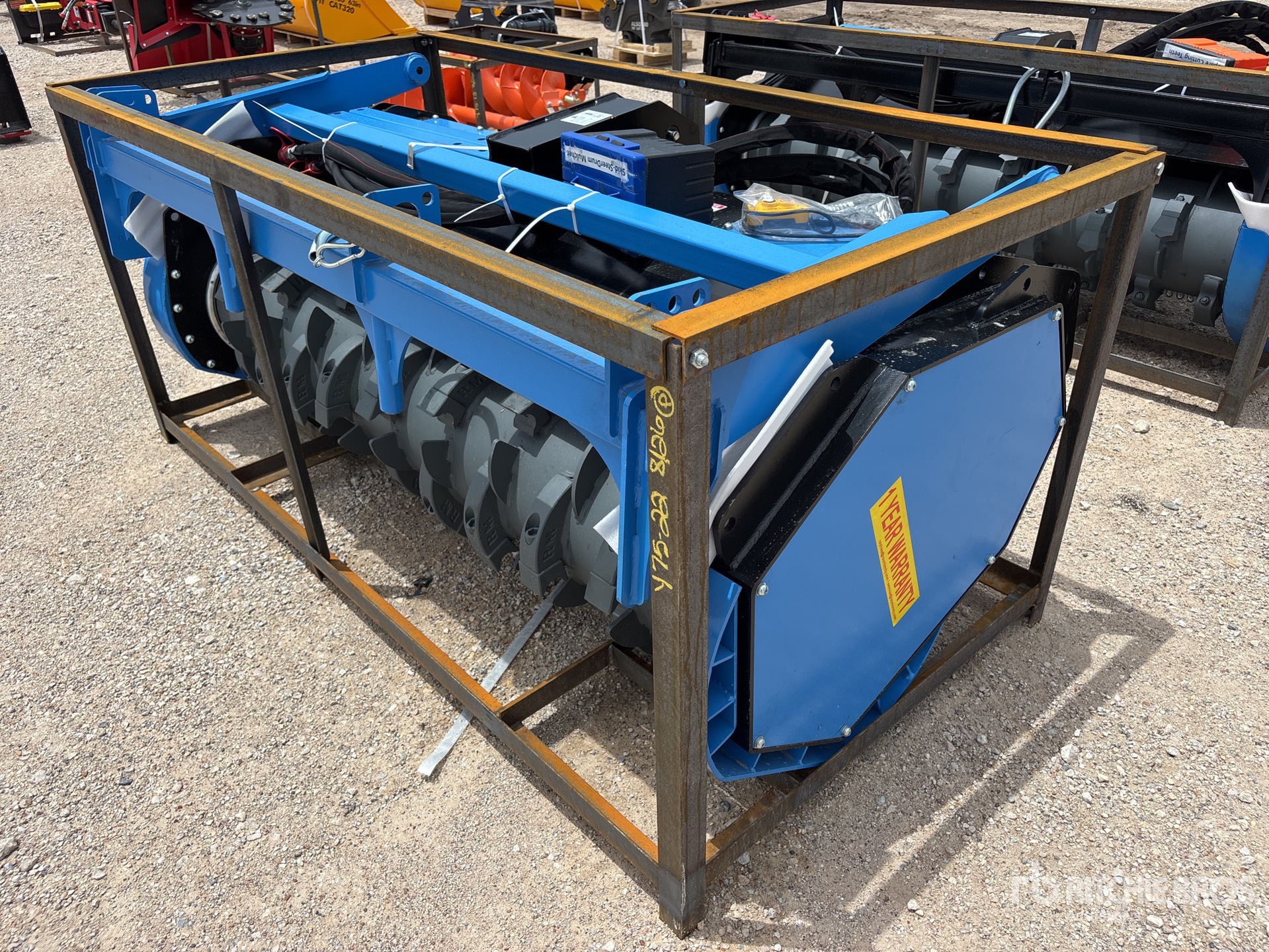 2026 Raytree RMDM72 72 in Drum Skid Steer Mulcher (Unused)