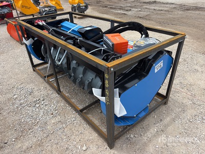 2026 Raytree RMDM72SS 72 in Drum Skid Steer Mulcher (Unused)