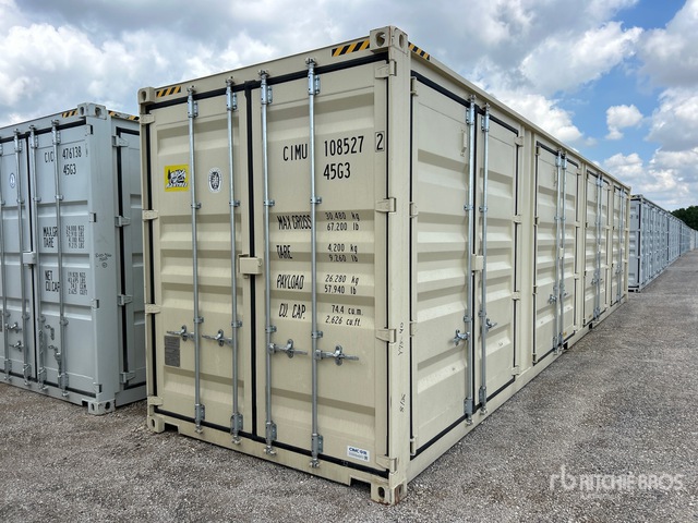 2026 40 ft High Cube Multi-Door Storage Container