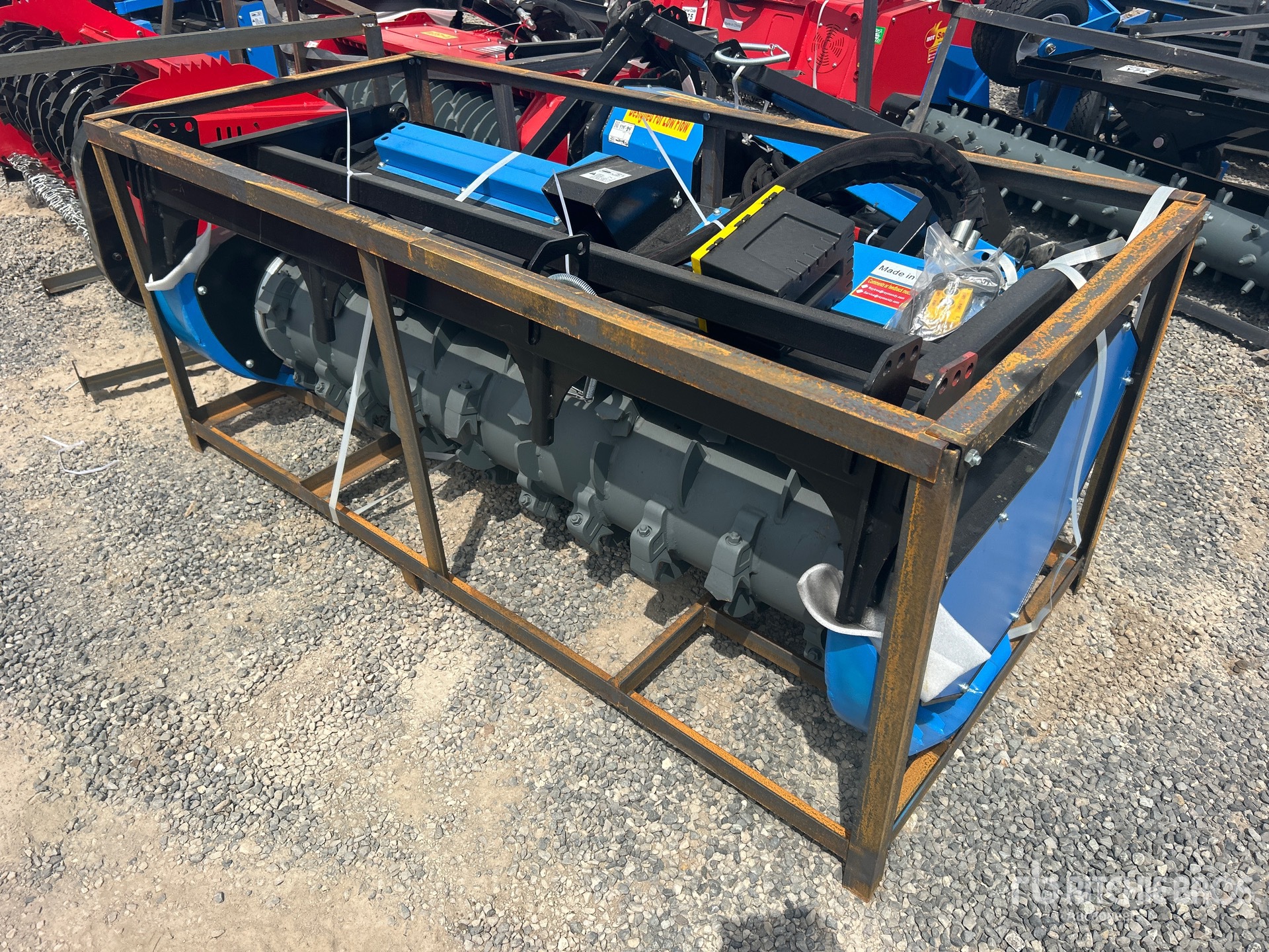 2026 Raytree RMDM72SS 72 in Drum Skid Steer Mulcher (Unused)