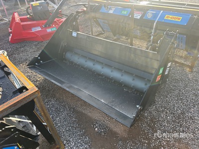 2026 Raytree RPRB72 72 in Multi-Purpose 6 in 1 Power Rake Łyżka do miniładowarek (Unused)