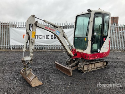2015 Takeuchi TB216 Mini Excavator