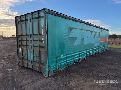 1995 40 ft Curtain Side حاويات تخزين