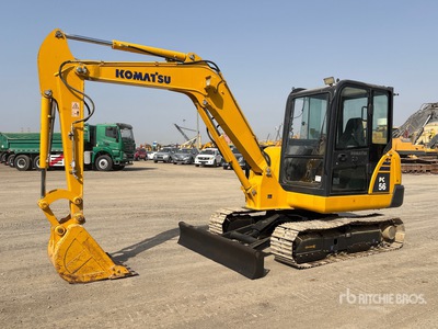 2019 Komatsu PC56-7 Mini Excavator