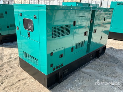 2025 Cummins CS100 100 kVA Skid-Mounted Generator Set (Unused)