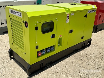 2025 Elektra EL80 80 kVA Skid-Mounted Generator Set (Unused)