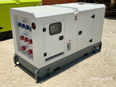 2026 Unikai UK90E 90 kVA Skid-Mounted Generator Set (Unused)