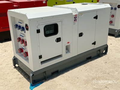 2026 Unikai UK90E 90 kVA Skid-Mounted Generator Set (Unused)