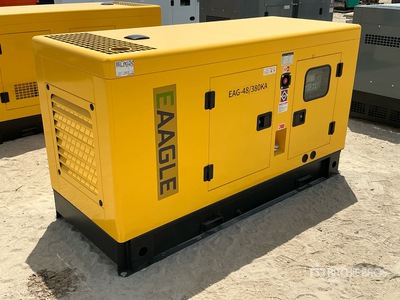 2025 Eagle ACT58 48 kVA Skid-Mounted Generator Set (Unused)