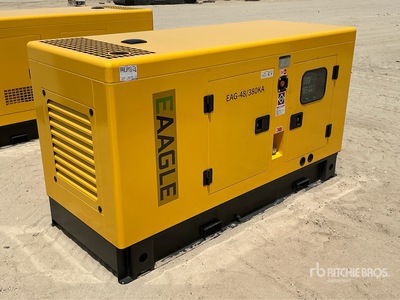 2025 Eagle ACT58 48 kVA Skid-Mounted Generator Set (Unused)