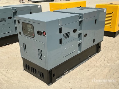 2025 Crown Power CR88 80 kVA Skid-Mounted Generator Set (Unused)