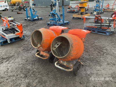 Qty of (2) Betoniera portatile da cantiere