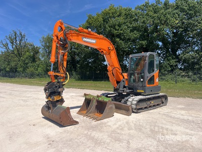 2019 Daewoo DX85R-3 Pelle Sur Chenilles حفارة بجنزير