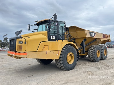 2018 Cat 745 Articulated Dump Truck