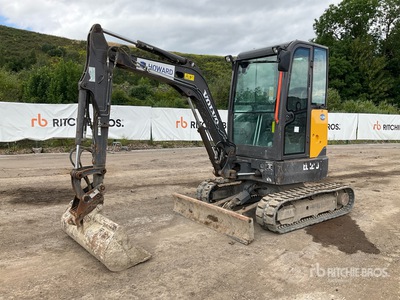 2020 Volvo ECR25D Mini escavatore