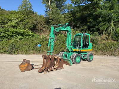 2011 Takeuchi TB175 Pelle Sur Pneus Wheel Excavator