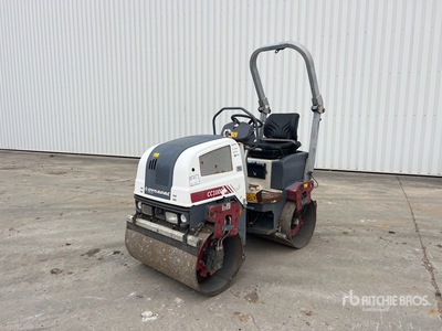 2018 Dynapac CC1000 Rouleau Tandem Vibrant Double Drum Roller