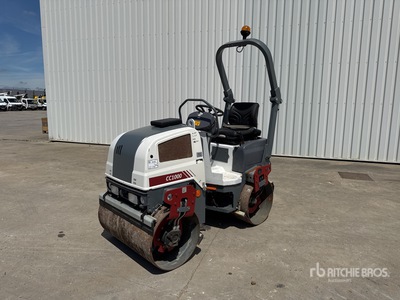2019 Dynapac CC1000 Rouleau Tandem Vibrant Double Drum Roller