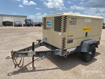 2019 Doosan P425/HP3 425 cfm Skid-Mounted 30 gal Compresor de aire