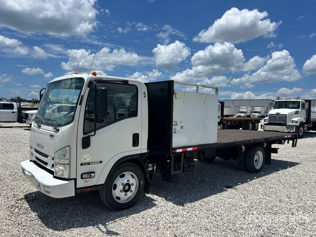 2021 Isuzu NRR 4x2 Flatbed Truck