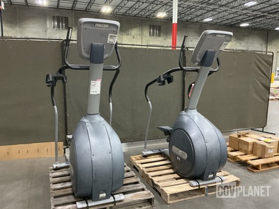 (2) Precor CLM 835 Climbers