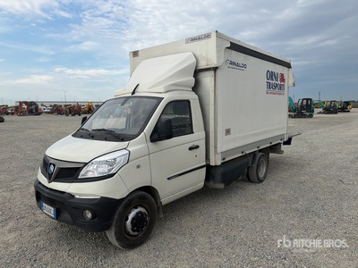 2022 Piaggio Porter CNG Curtain Side Truck
