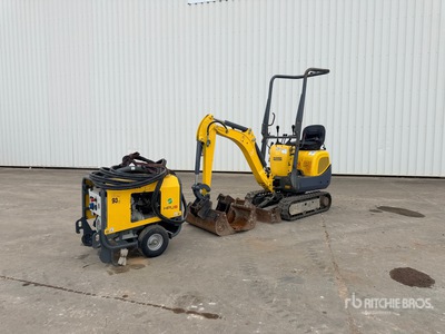 2018 Wacker Neuson 803 Mini Excavadora